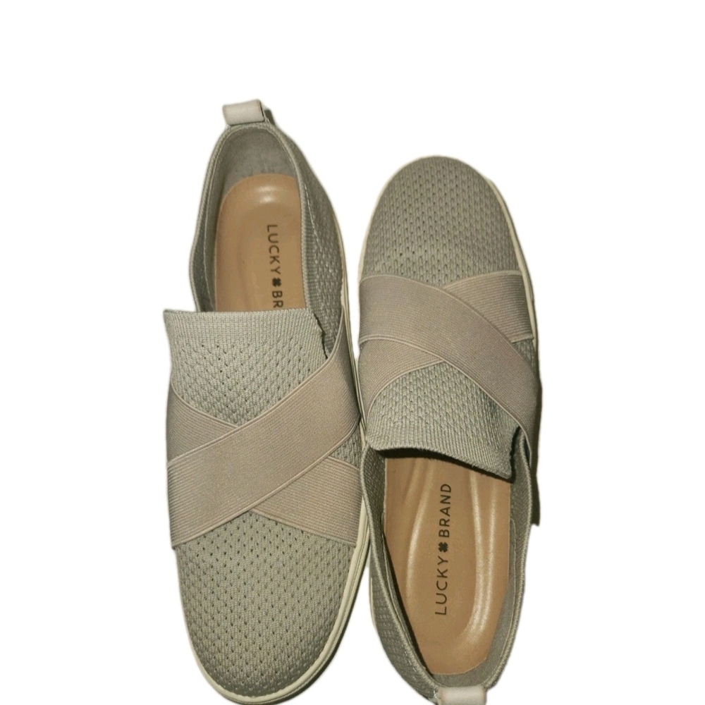 Lucky Brand Women's Larays Tan Slip-On Shoes
